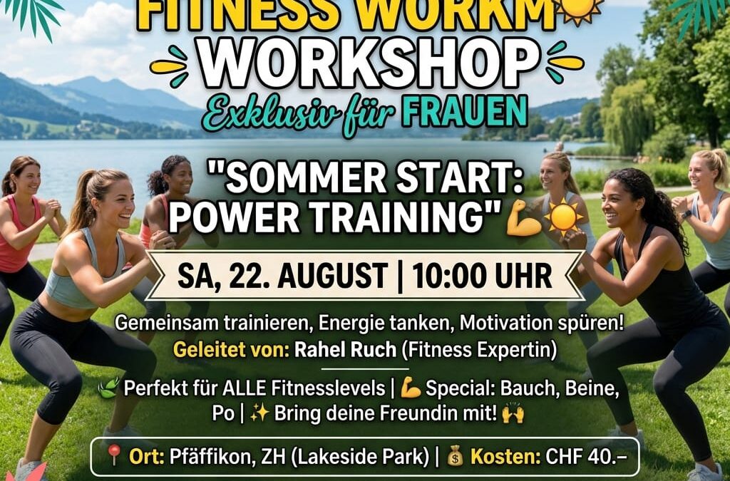 Outdoor Fitness Works, ¡un taller exclusivo para mujeres!